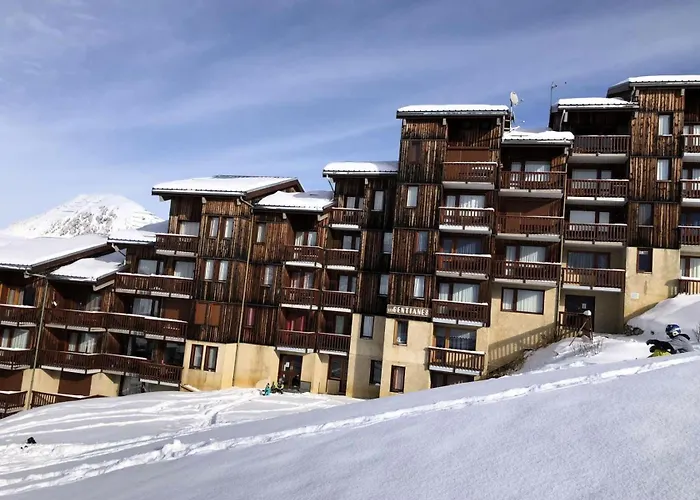 Apartment Les Gentianes - 2 Pieces 4 Pers -les Gentianes - Plagne Villages -classe 3- Wifi Mae-1944 *
